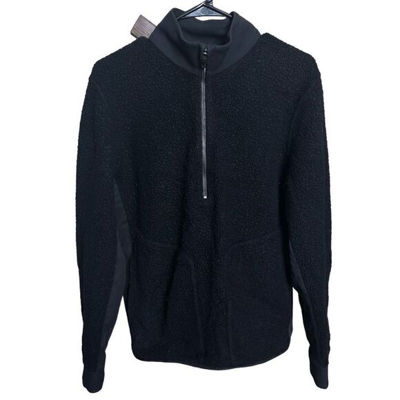 Lululemon Mens Tundra Trek 1/2 Zip Fleece Pullover Medium - Picture 1 of 3